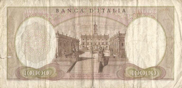 Italia 54 Pick 97d Reverso