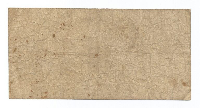 1-Ediciones Especiales Regionales y de Bancos Privados (1841-1904) 6 Pick S485b Reverso